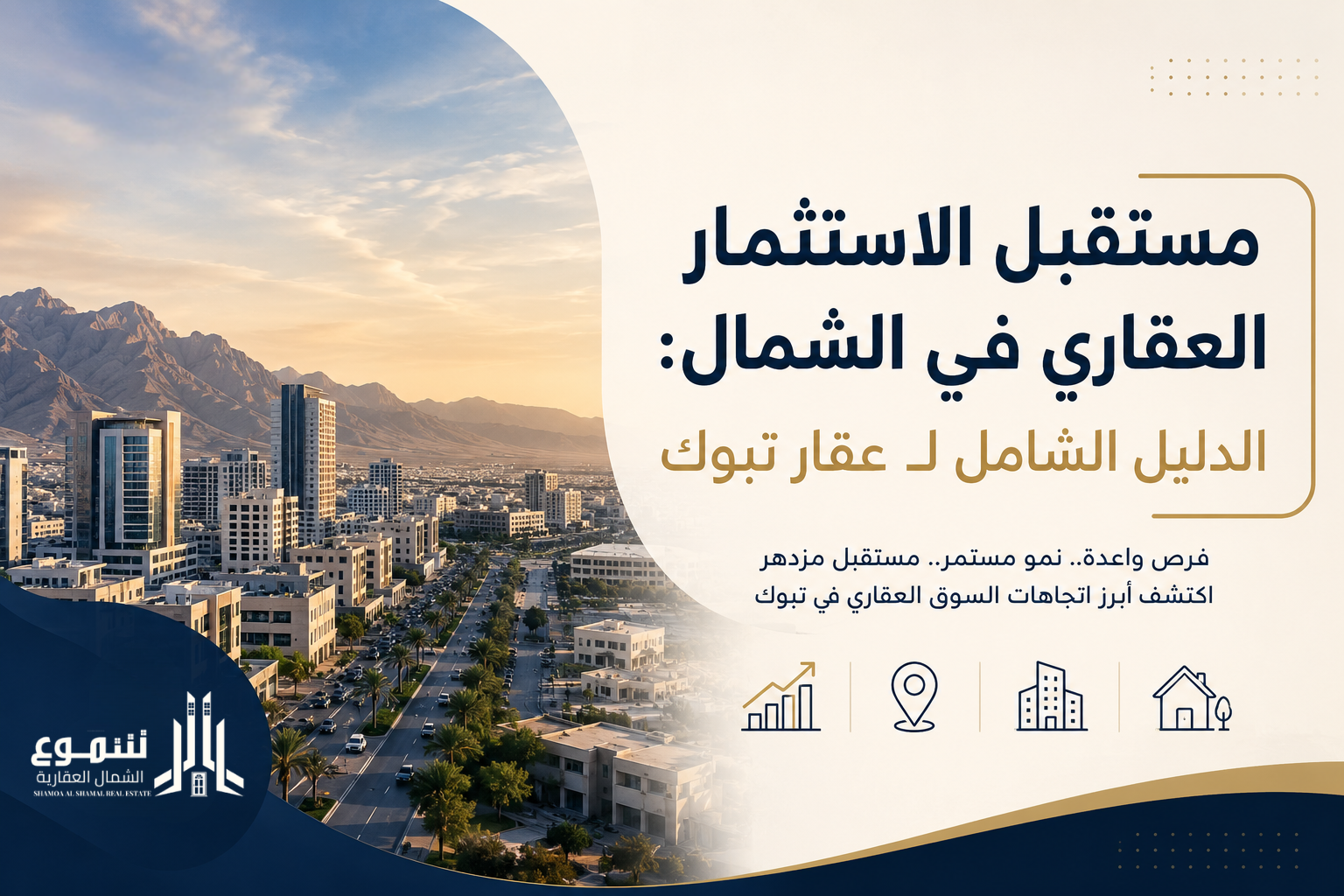 الدليل الشامل لـ عقار تبوك مستقبل الاستثمار العقاري في الشمال