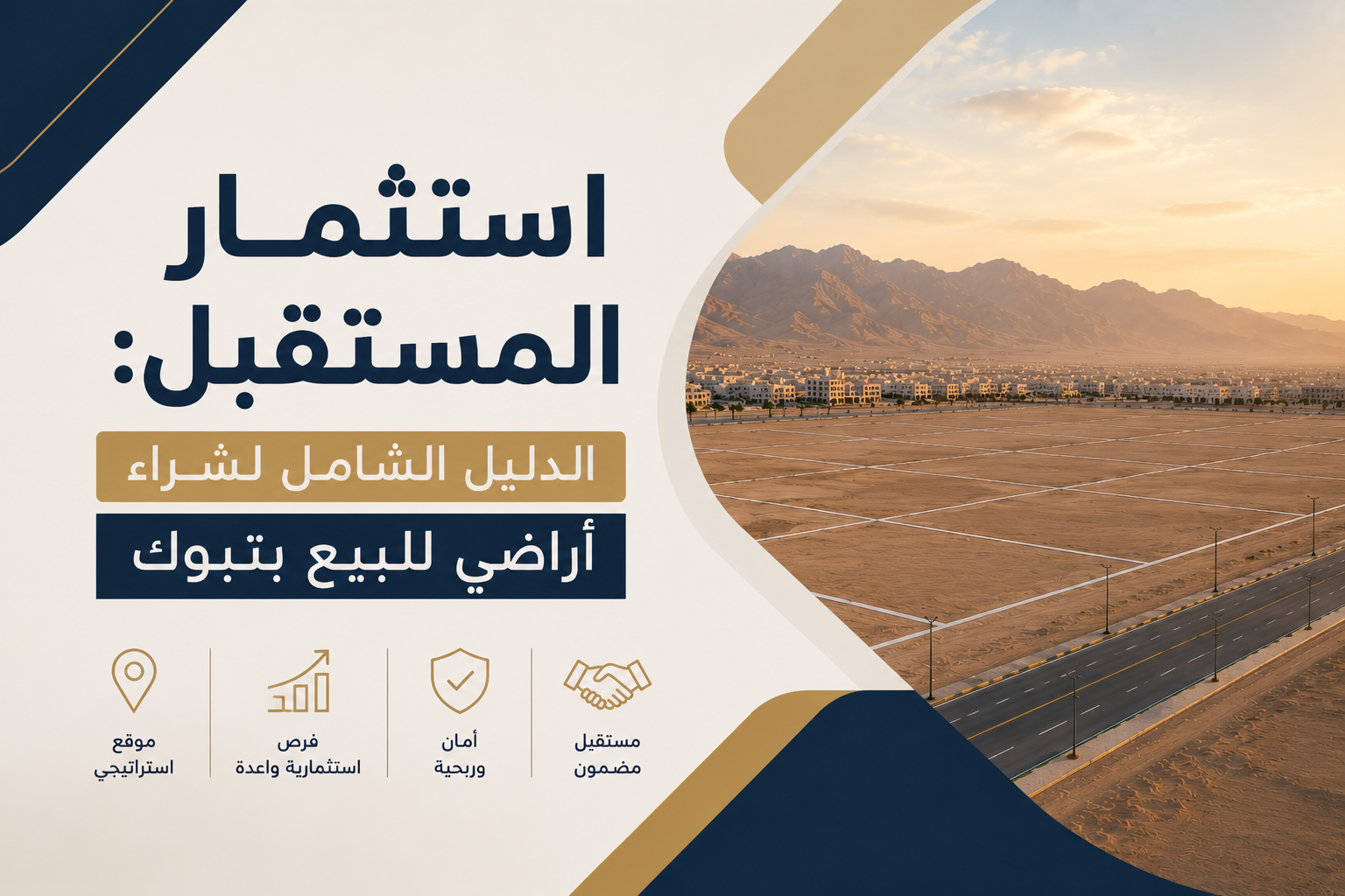 استثمار المستقبل: الدليل الشامل لشراء أراضي للبيع بتبوك