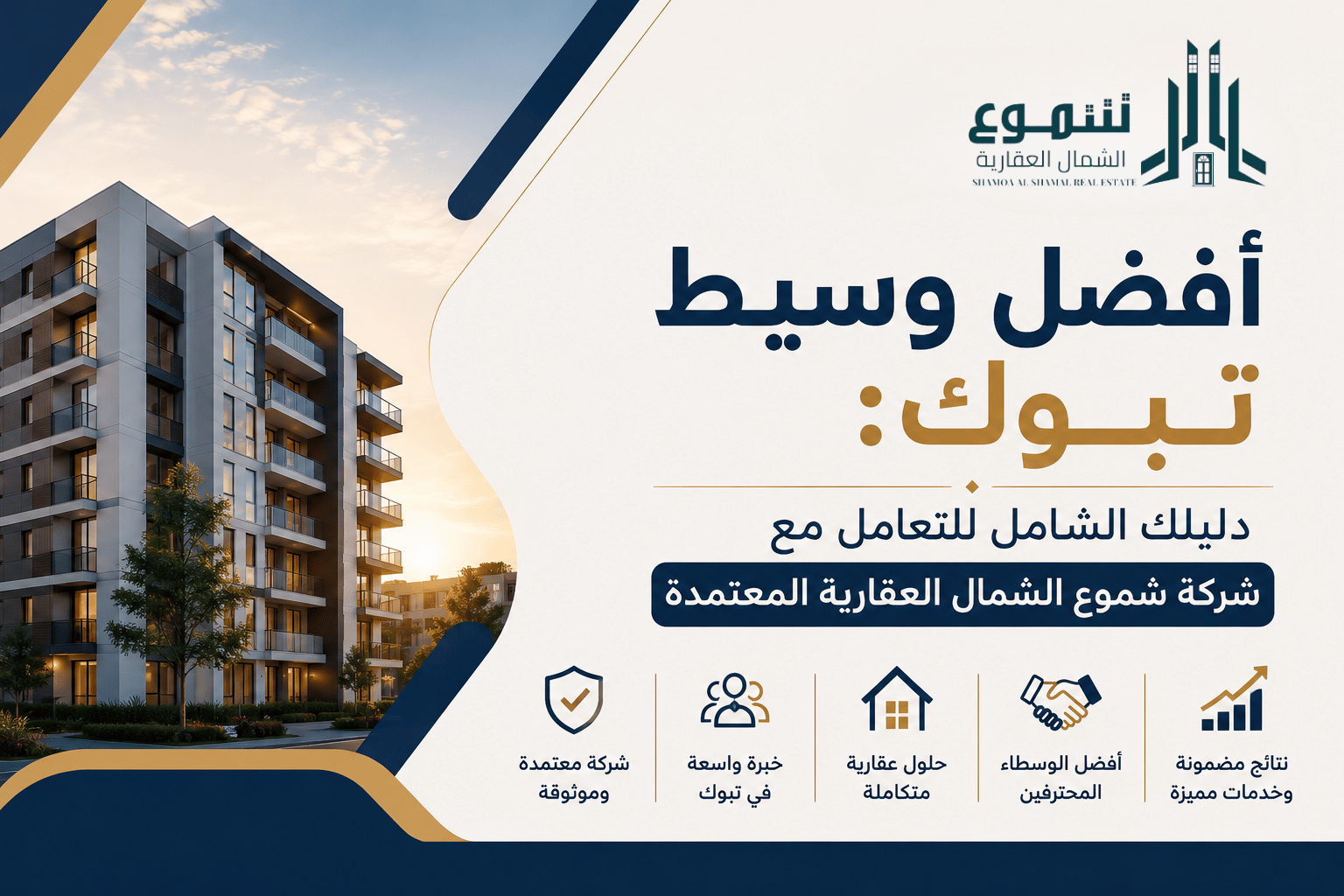 أفضل وسيط تبوك: دليلك الشامل للتعامل مع شركة شموع الشمال العقارية المعتمدة 2 أفضل وسيط تبوك دليلك الشامل للتعامل مع شركة شموع الشمال العقارية المعتمدة 2