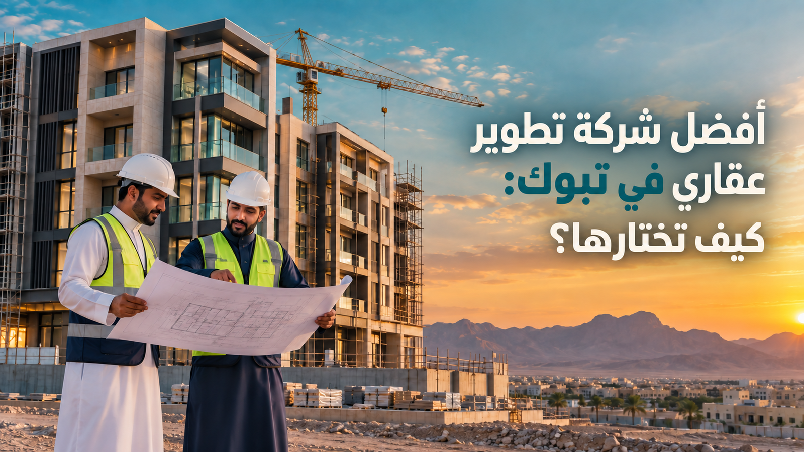 أفضل شركة تطوير عقاري في تبوك: كيف تختارها؟