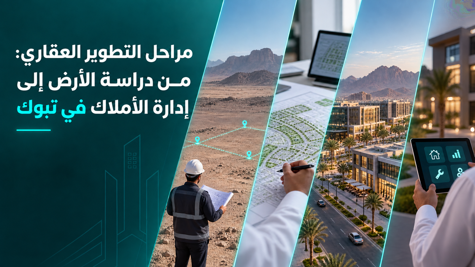 مراحل التطوير العقاري