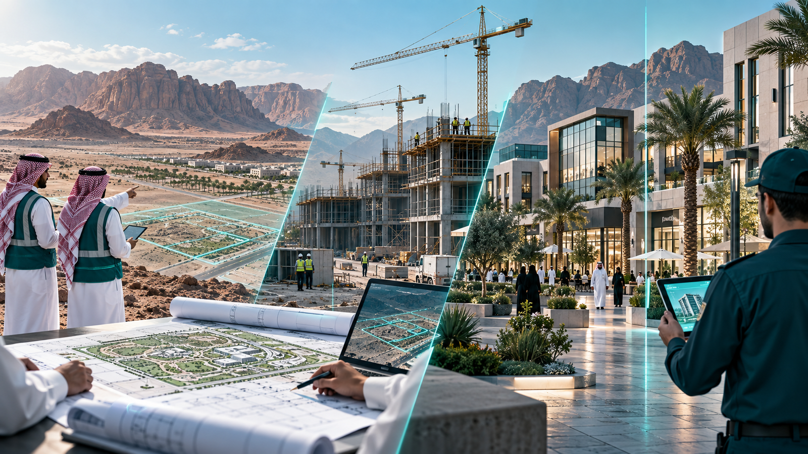 مراحل التطوير العقاري