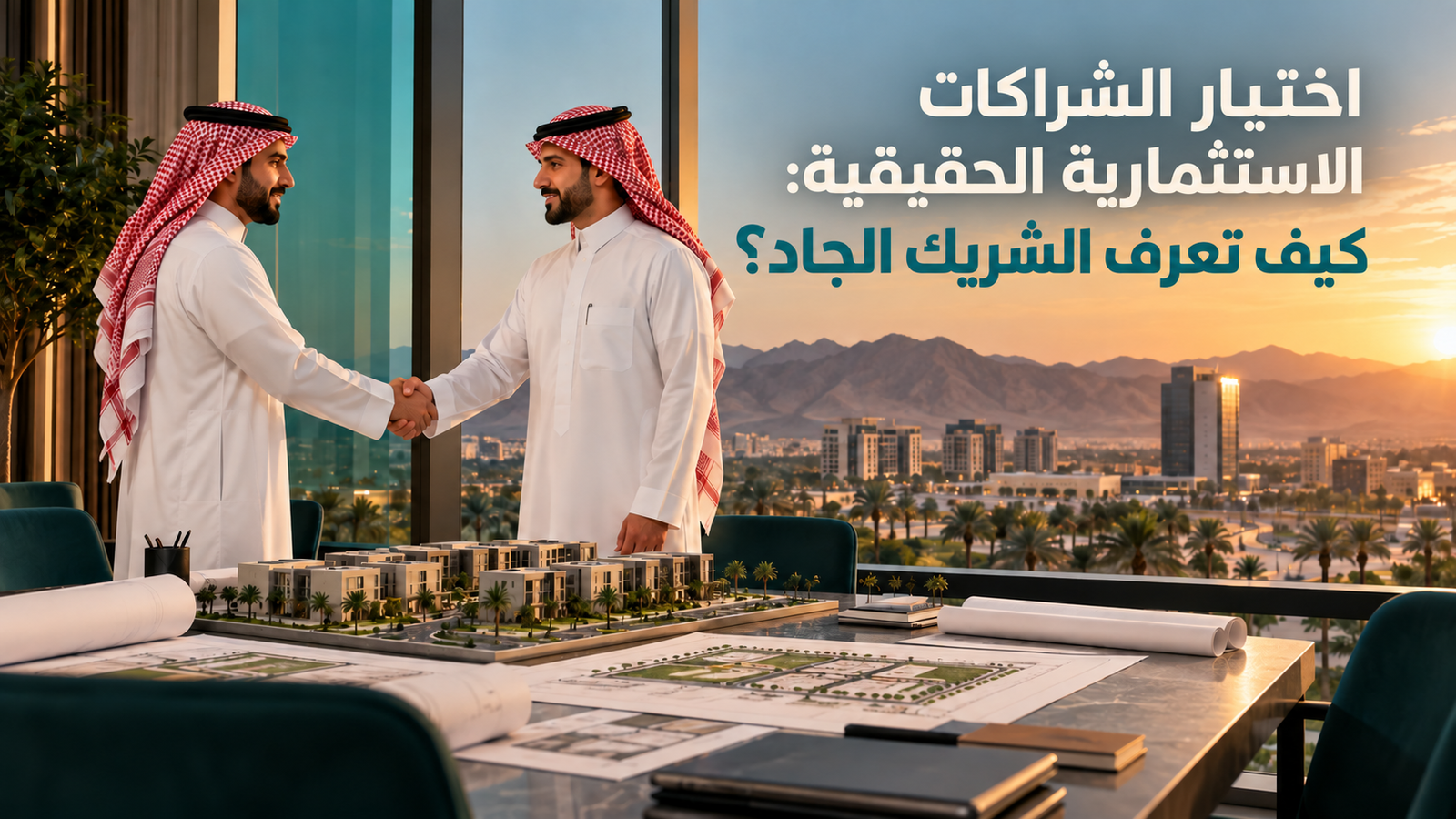 اختيار الشراكات الاستثمارية الحقيقية: كيف تعرف الشريك الجاد؟