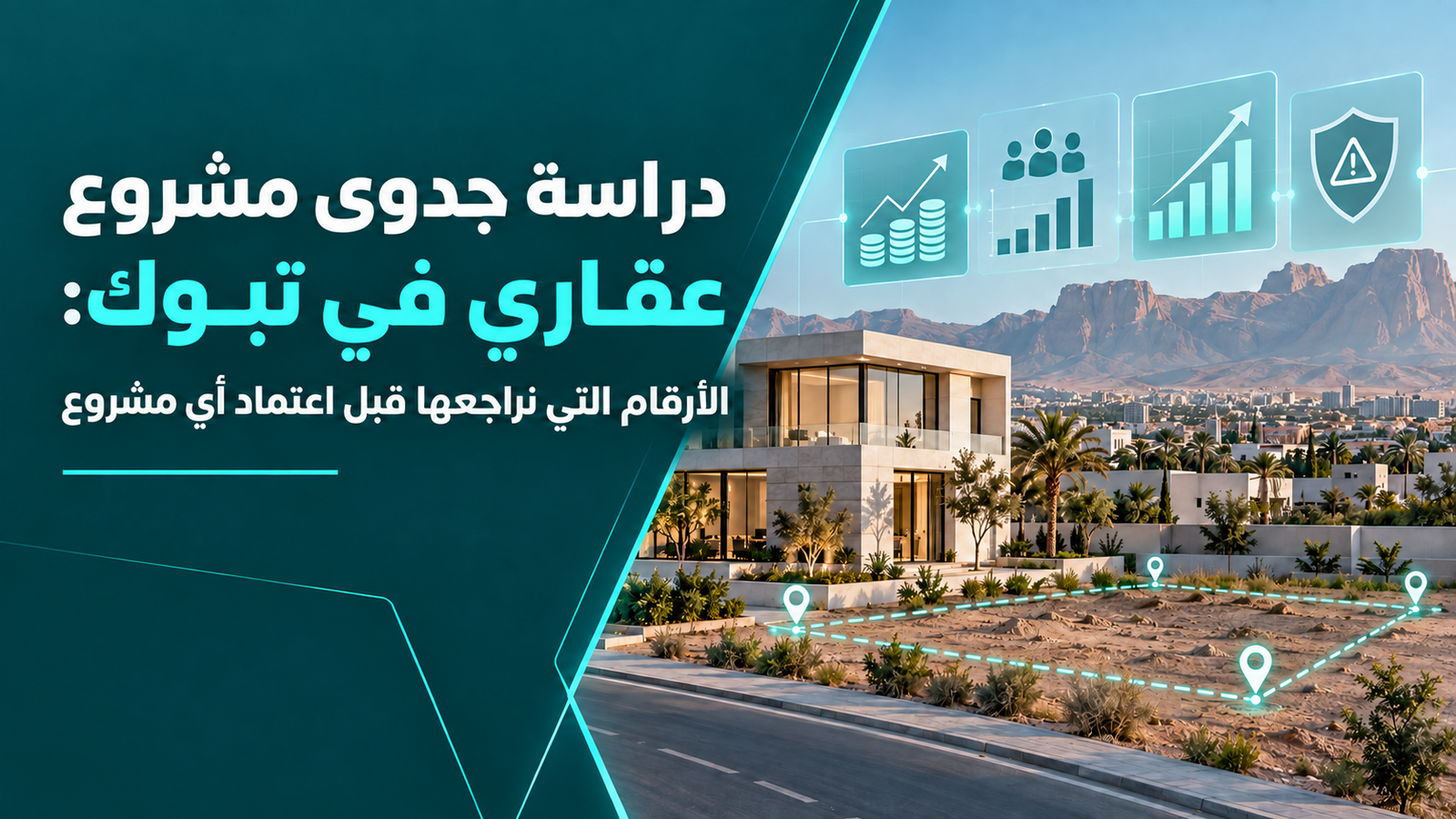 دراسة جدوى مشروع عقاري في تبوك