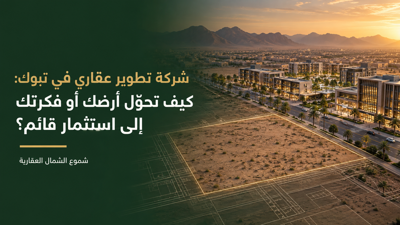 شركة تطوير عقاري في تبوك