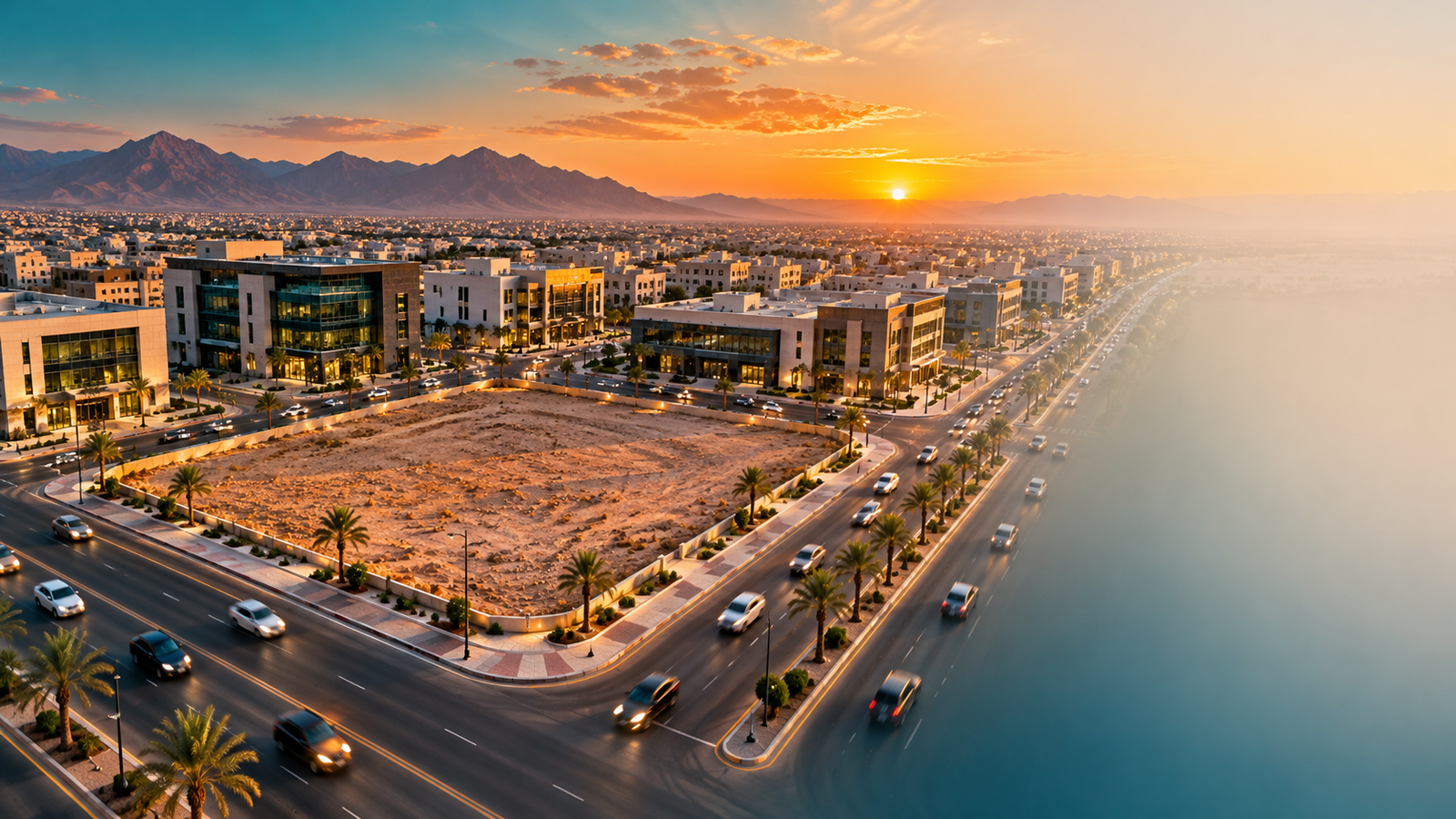 استغلال الموقع العقاري في تبوك