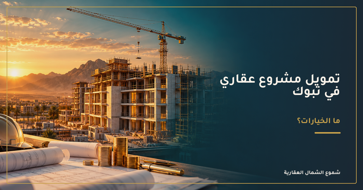 تمويل مشروع عقاري في تبوك: ما الخيارات؟