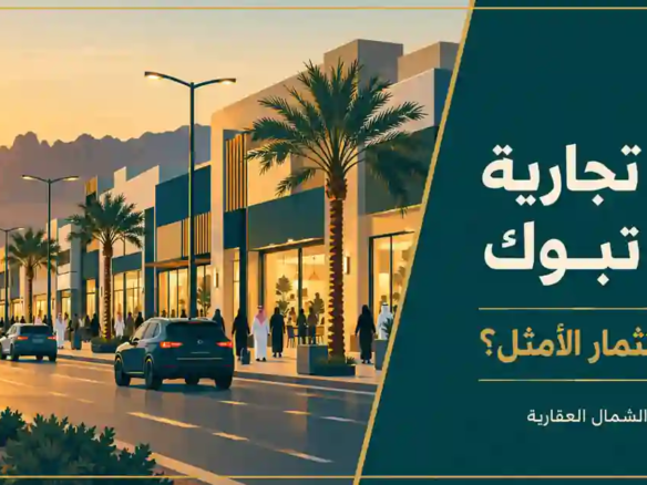 أرض تجارية في تبوك: ما الاستثمار الأمثل؟