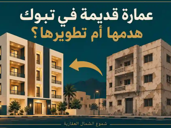 عمارة قديمة في تبوك