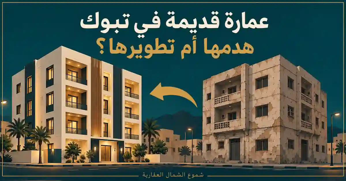 عمارة قديمة في تبوك