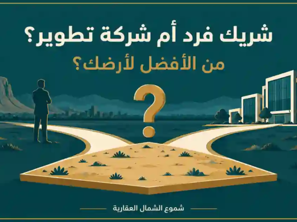 أي مشروع يناسب أرضك في تبوك؟