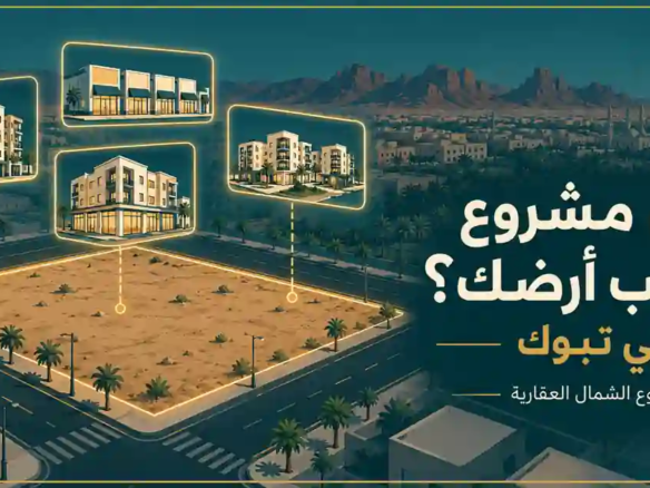 أي مشروع يناسب أرضك في تبوك؟