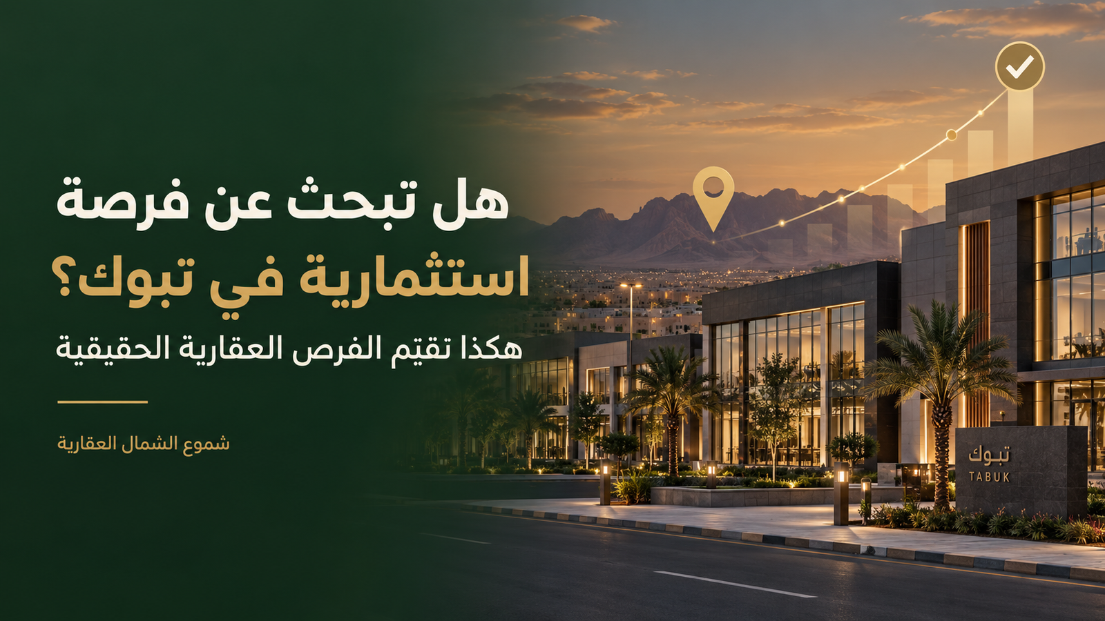 هل تبحث عن فرصة استثمارية في تبوك